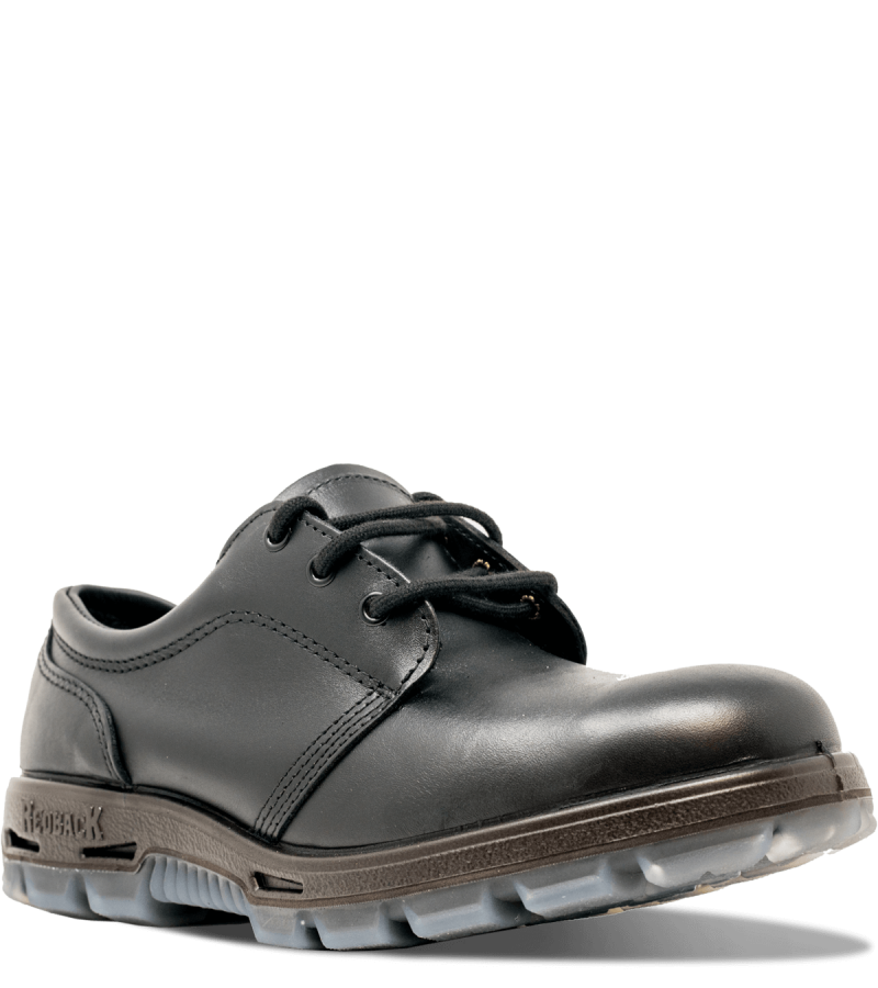 REDBACK | MEN'S WALKABOUT (STEEL TOE)-BLACK WAXY