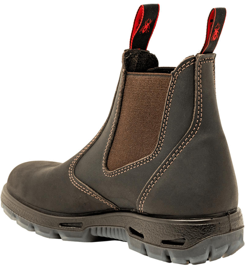 REDBACK | MEN'S BONSALL (STEEL TOE)-CLARET BROWN OIL KIP